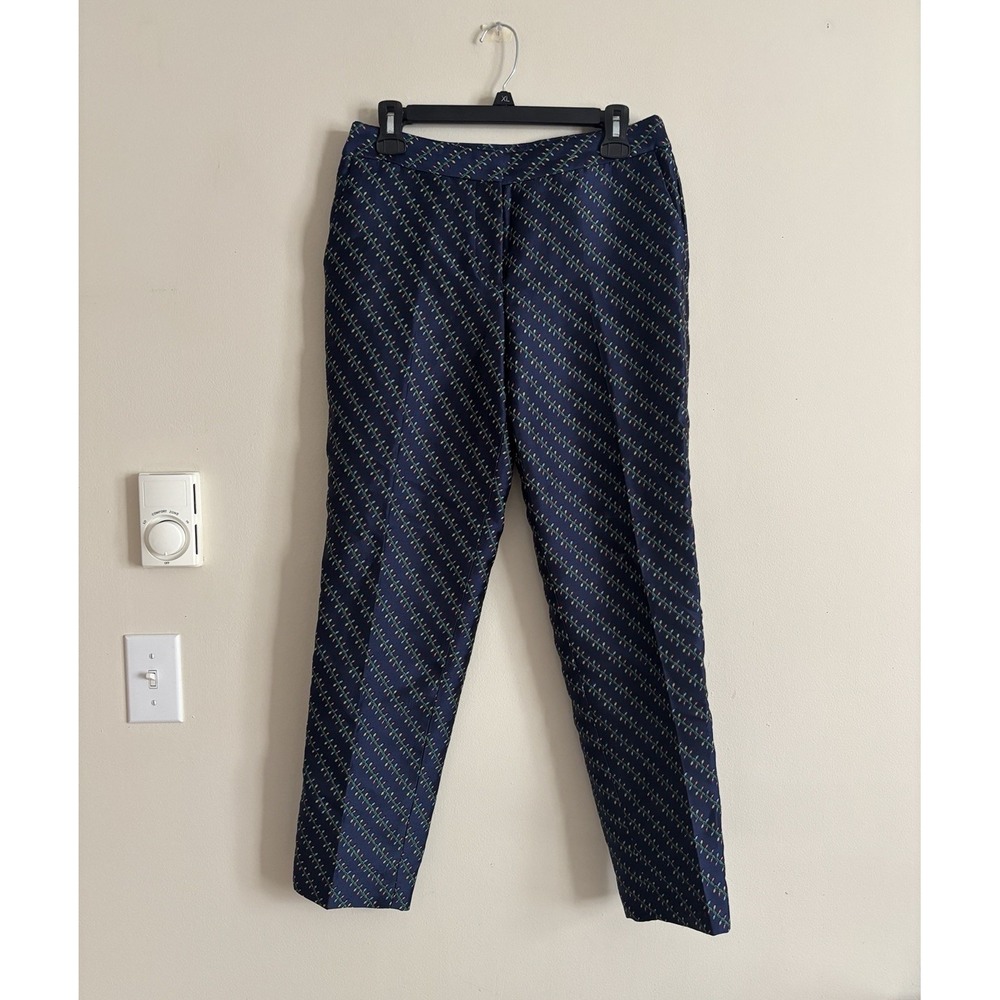 Talbots Holiday Christmas Lights Pants Festive Size 4 Small Office‎ Party